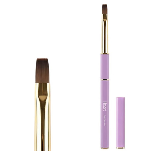 Пензель для гелю Heart "Gel flat №6" Пензель для гелю Heart "Gel flat №6"